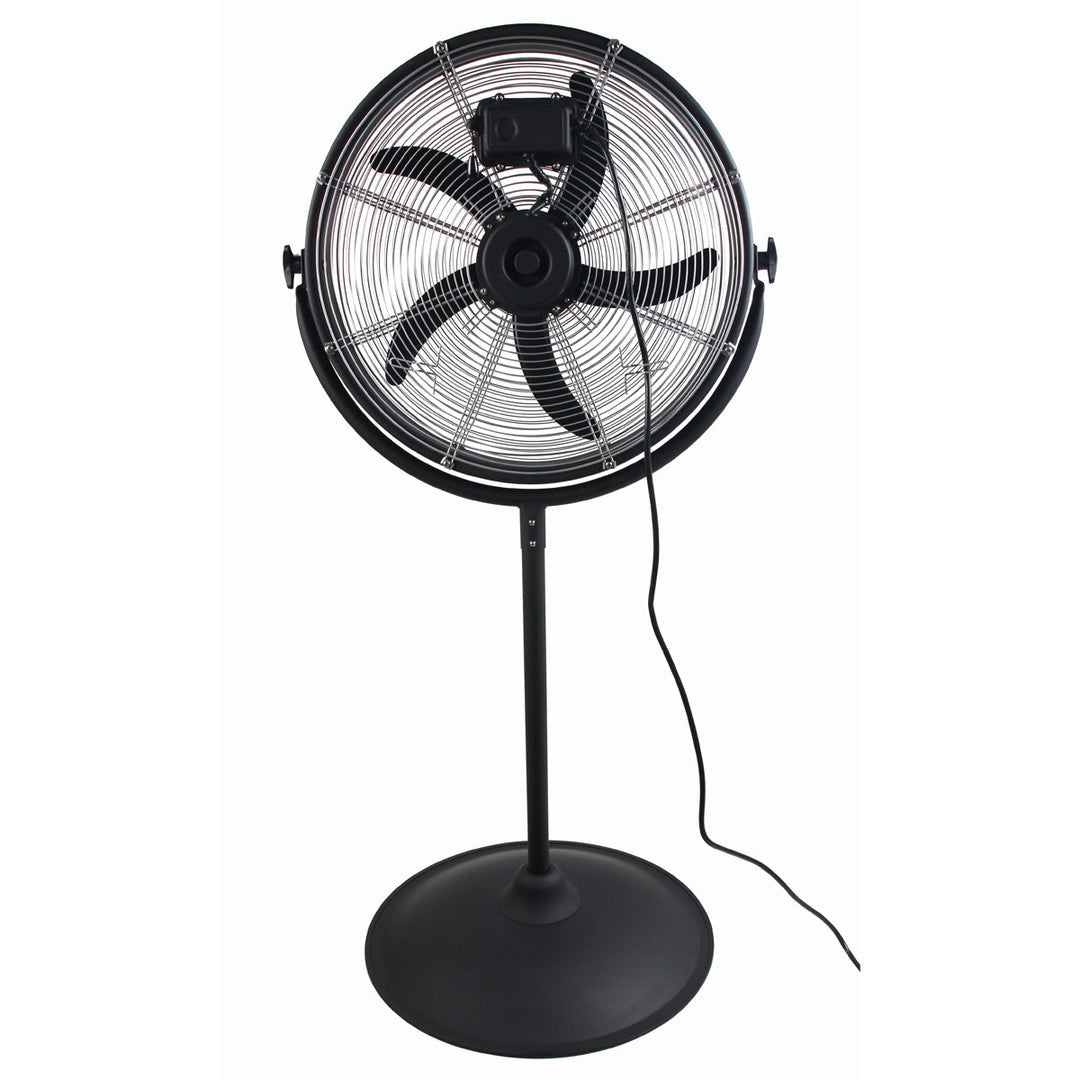 Maxx Air 20 inch Outdoor/Indoor Pedestal Fan | 3 Speed | Tilting Pedestal Mount