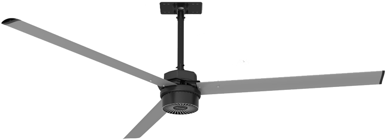 MacroAir AVD3 Industrial HVLS Fan | Direct Drive | 8ft to 24ft Options