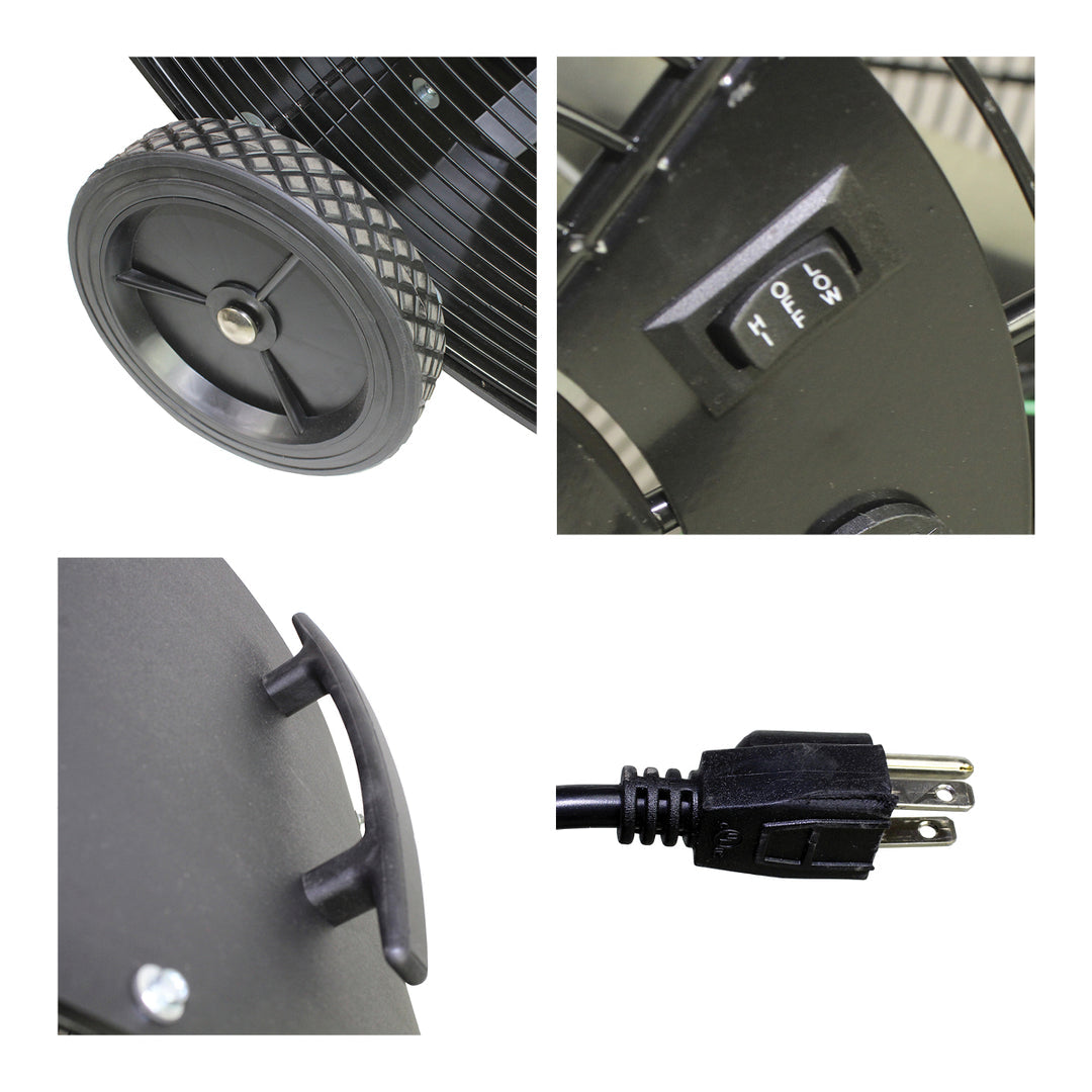 Maxx Air 48in Belt-Drive Drum Fan | Barrel Fan | Mobile Fan