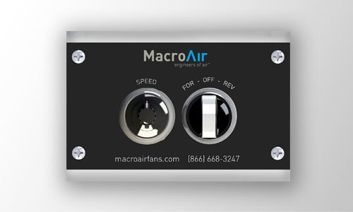 MacroAir AirLegacy Industrial HVLS Ceiling Fan | 10ft  to 24ft Options