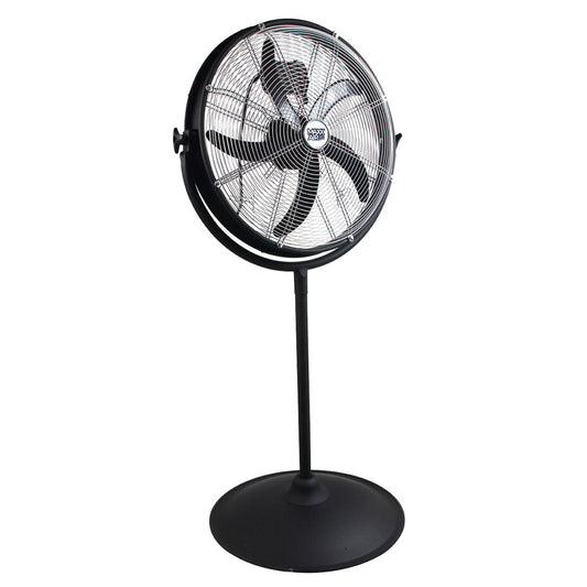 Maxx Air 20 inch Outdoor/Indoor Pedestal Fan | 3 Speed | Tilting Pedestal Mount