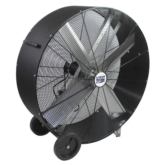 Maxx Air 48in (4ft) Mobile Drum Fan | Barrel Fan | Mobile Fan