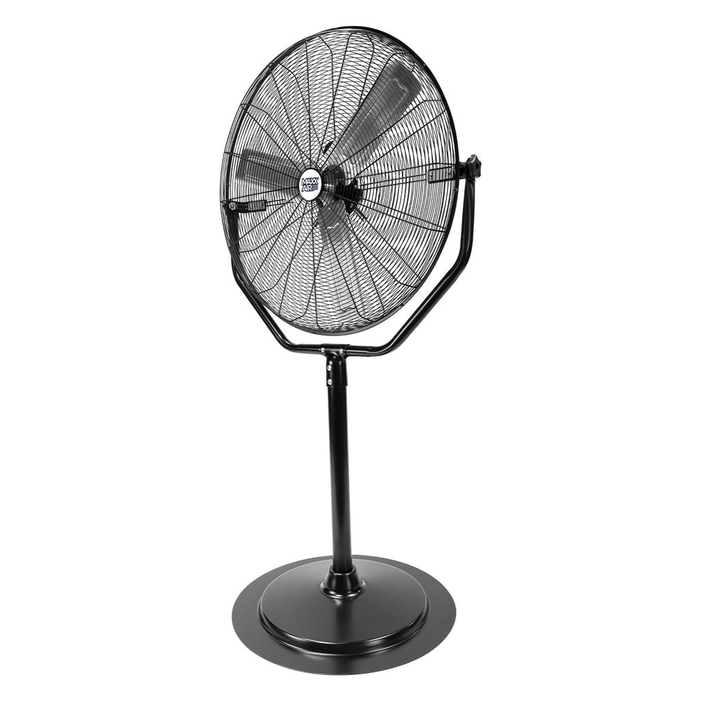 Maxx Air 30in Pedestal Fan | 3 Speed | Yoke Mount