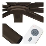 Big Air 96 inch Indoor / Outdoor Commercial/Residential Ceiling Fan - Bronze or White